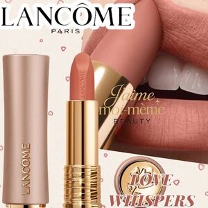Lancome Soft Matte Lipstick in Love Whispers (Rosewood Nude)